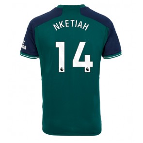 Arsenal Eddie Nketiah #14 Rezervni Dres 2023-24 Kratak Rukavima